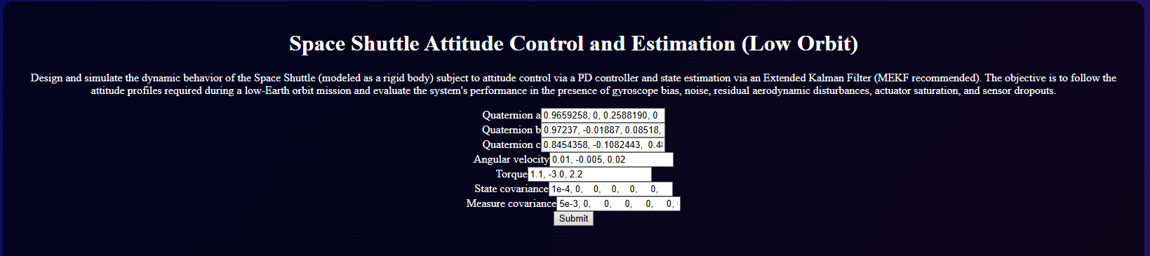 Space Shuttle Attitude Control and Estim - Image 1
